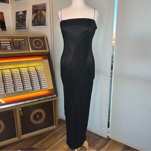 Chic Strapless Black Dress